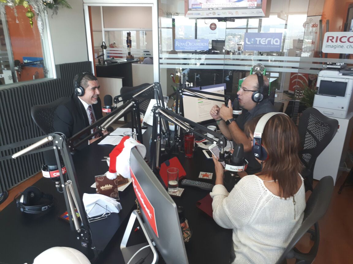 Entrevista Ing. Eduardo Chacón en Radio Fuego 107.7
